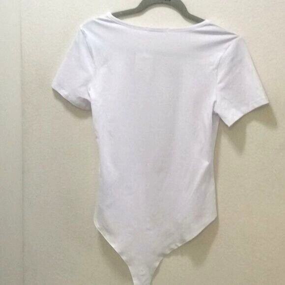 Mangopop Collection Ladies Bodysuit Sz L 95% Gossypium,5% Spandex NWT - Picture 4 of 5